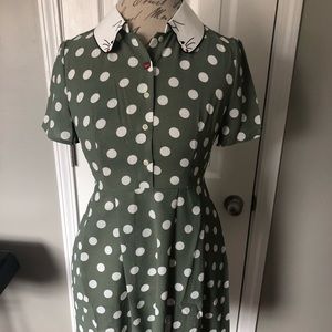 Miss Patina Snacking Kitten Dress